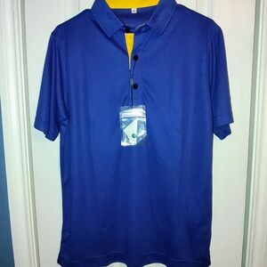 Men's Blue Polo Shirt